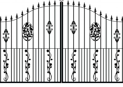 Hampton estate gates